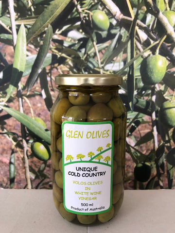 Volos Olives In White Wine Vinegar Marinade 500gm